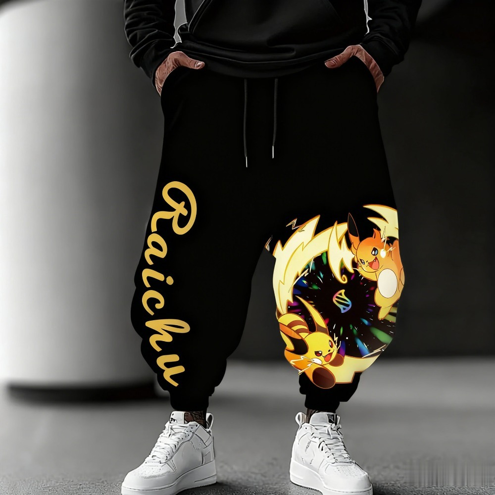 Anime Merchandise Store Japan - Pokémon-serie fleece thermische broek herfst winter