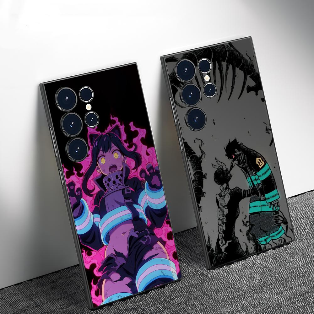 Phone Case Anime - Anime F-Fire Force Telefoonhoesje Voor Samsung