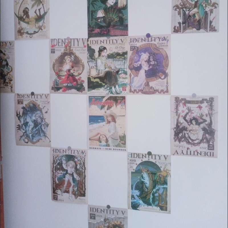 Gameposter uit de Identity V-s - Anime Related Merchandise recensie en prijs