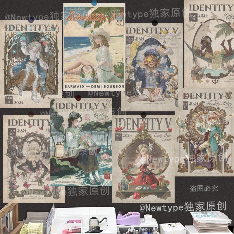 Gameposter uit de Identity V-s - Anime Related Merchandise recensie en prijs