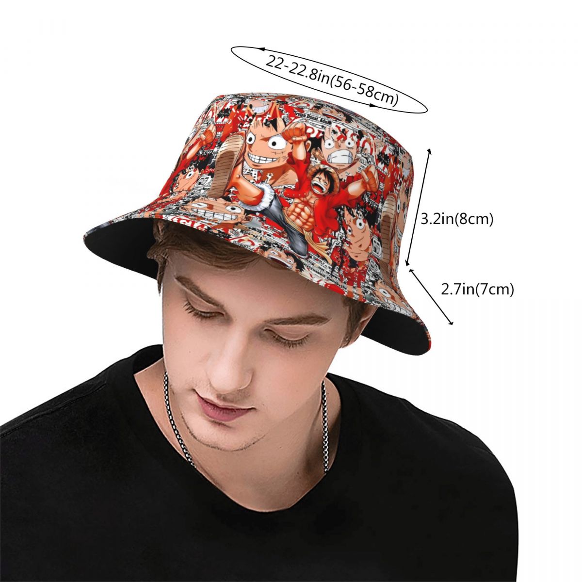 Anime One Piece Luffy Bucket H - Luffy Anime Merchandise recensie en prijs
